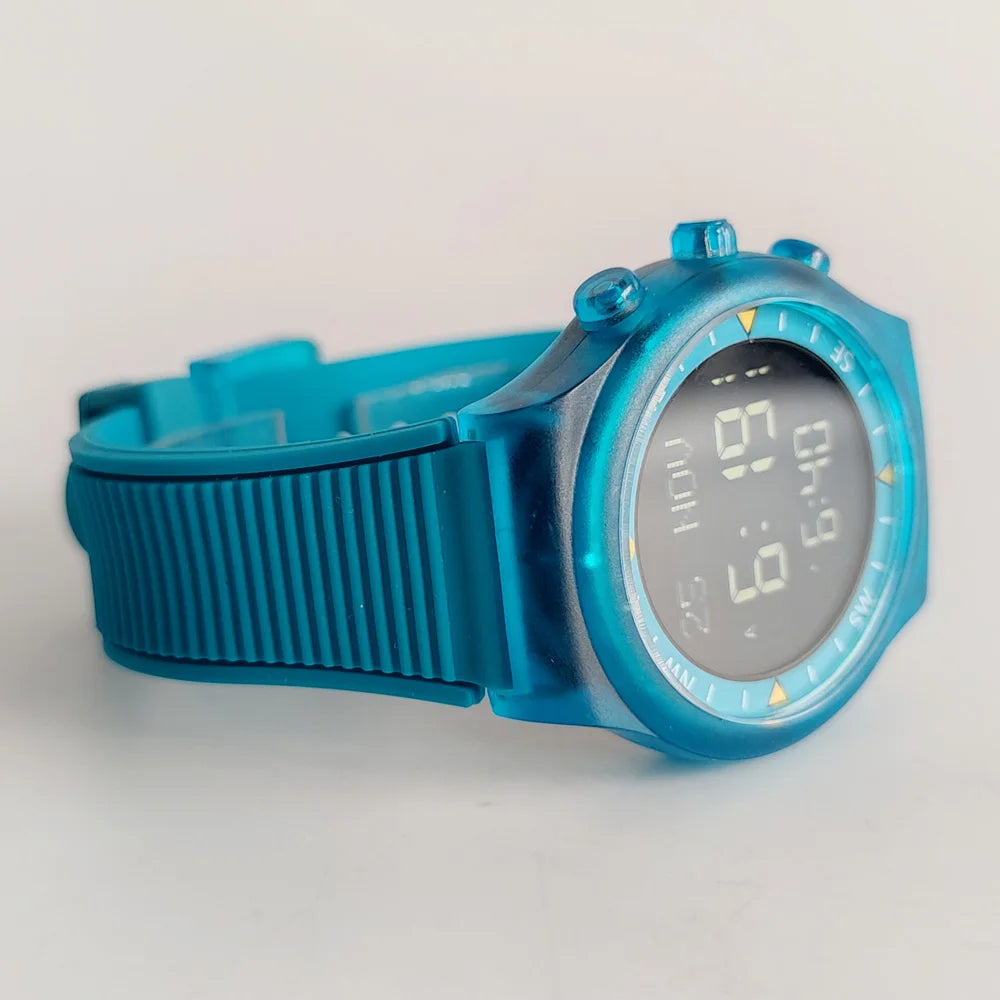 AL-Harameen Fajr Time Watch Ramadan Gift for Muslim Kids Islamic Wrist Clock with Azan Alarm Qibla Hijri Calendar Waterproof
