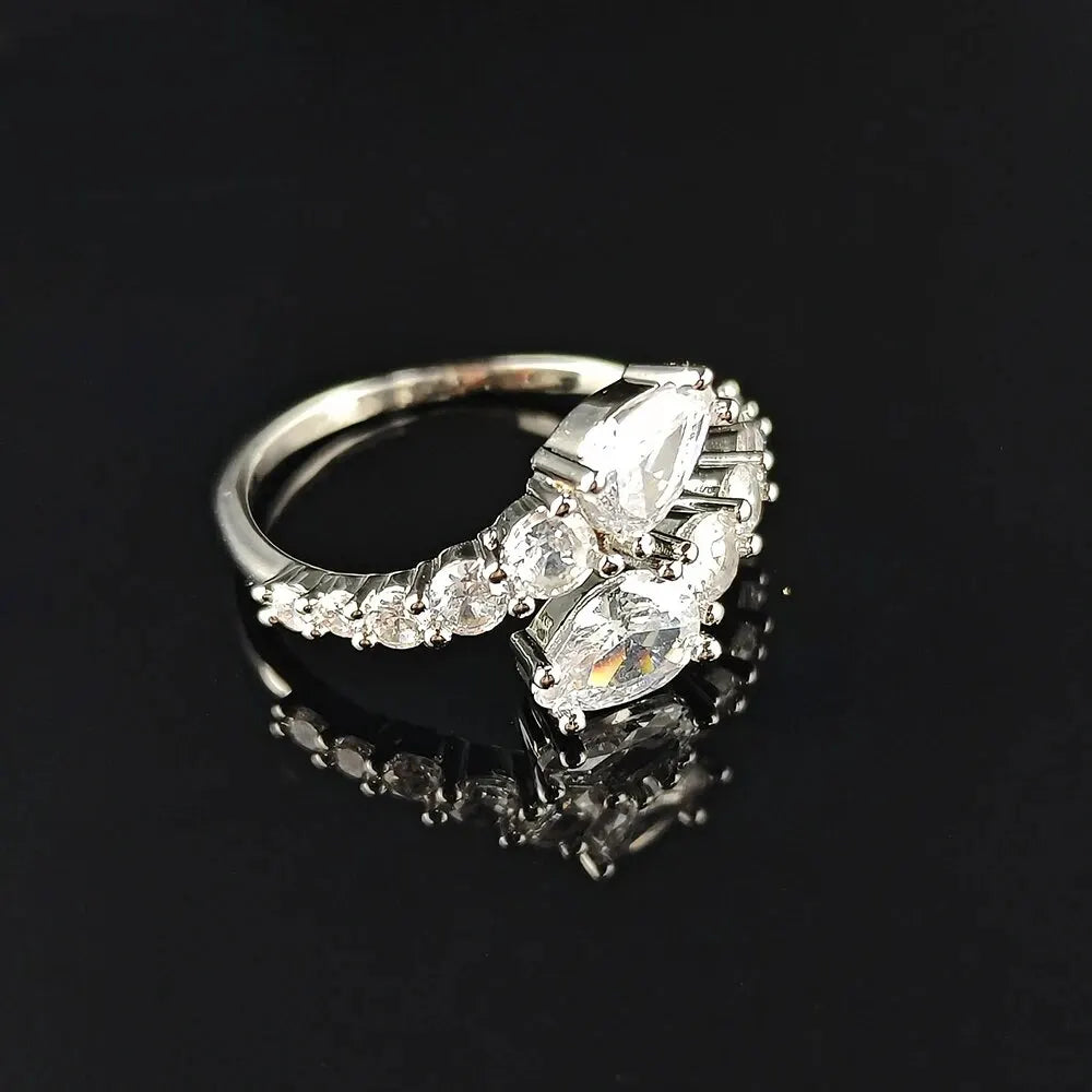 New Arrival Unique Design Silver Color Adjustable Fashion Ring