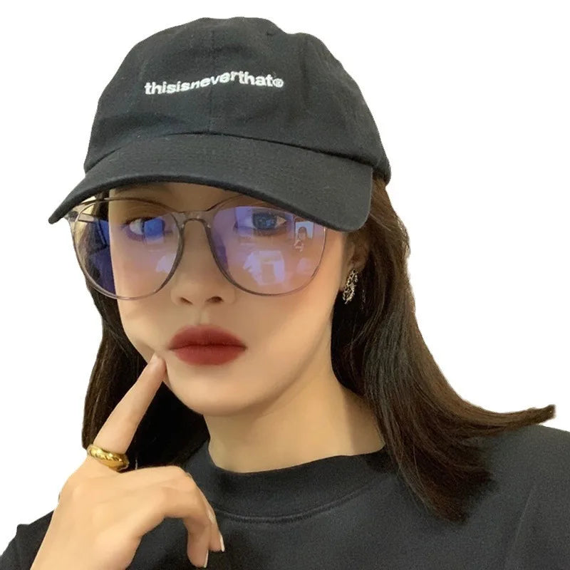1PC  New Classic Retro Glasses Fashion Internet Celebrity Plain Reading Glasses