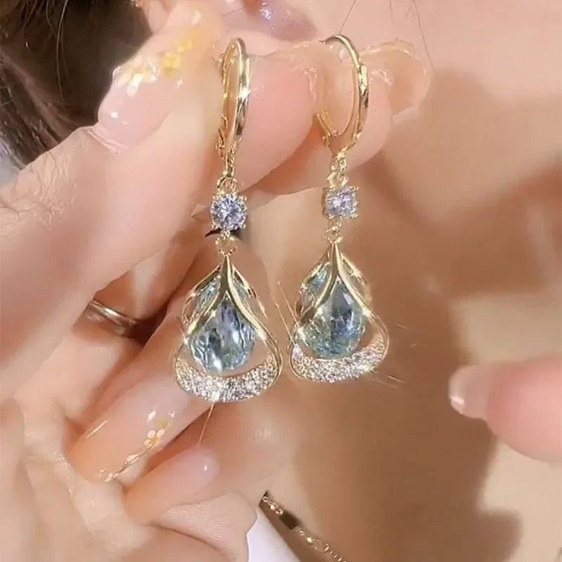Fashion Elegant Slimming Magnetic Weight Loss Earrings for Women