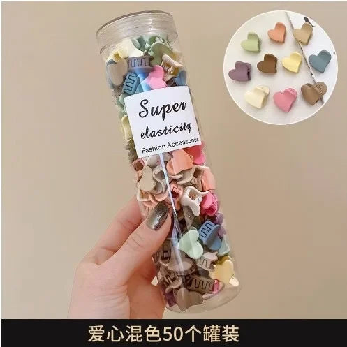 50PCS/Set  Small Size Mini Hairpin Hair Clips For Girls