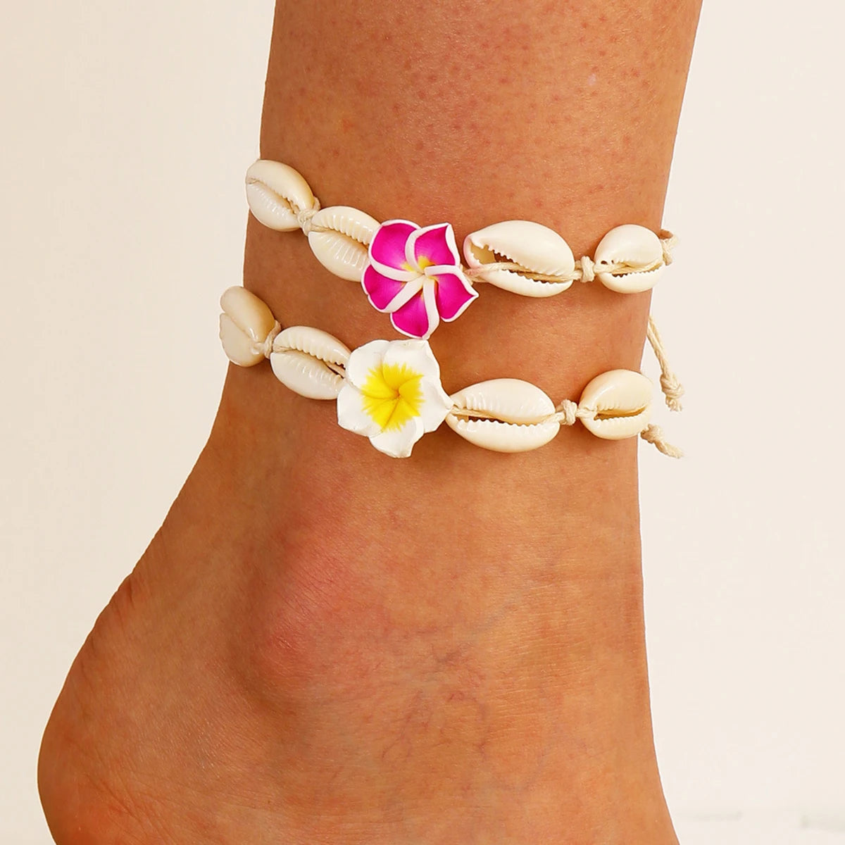 Shell Rope Chain Anklets