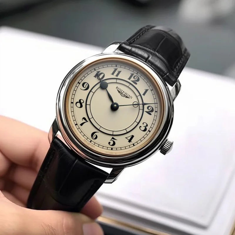 Luxury Business Waterproof Men Watch  Clock Leather Men's Watches reloj Handsome