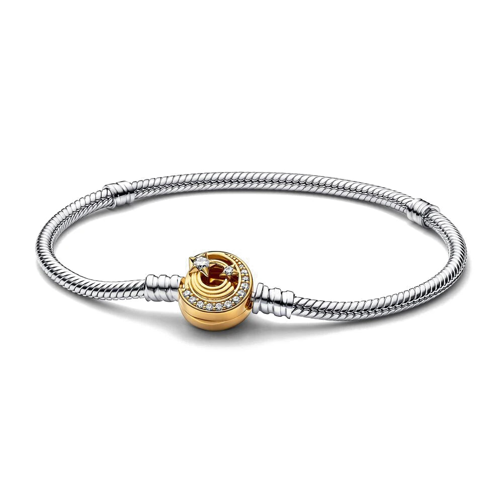 Miniso Disney Stitch Mickey Mickey Rabbit Clasp Bracelet Is Suitable For Women High Class Exquisite Charm Fashion Jewelry Gift