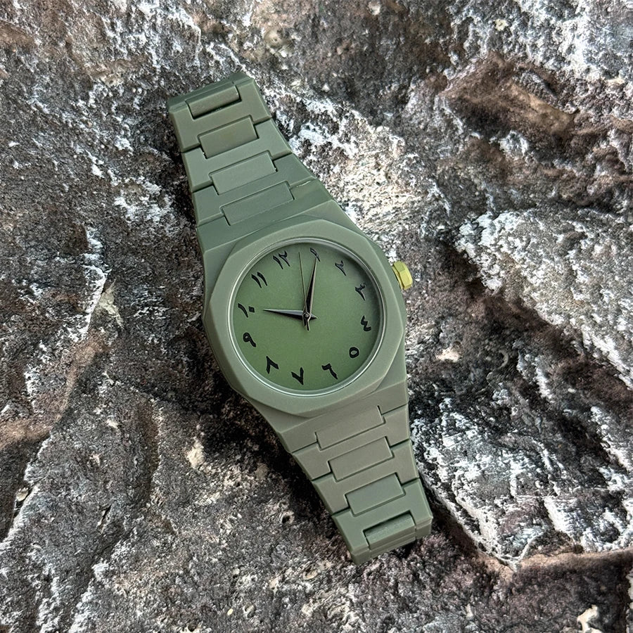 plastic men's watch