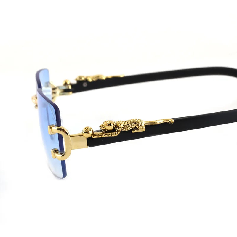 1 Pc Fashionable Women Men Sunglasses Frameless