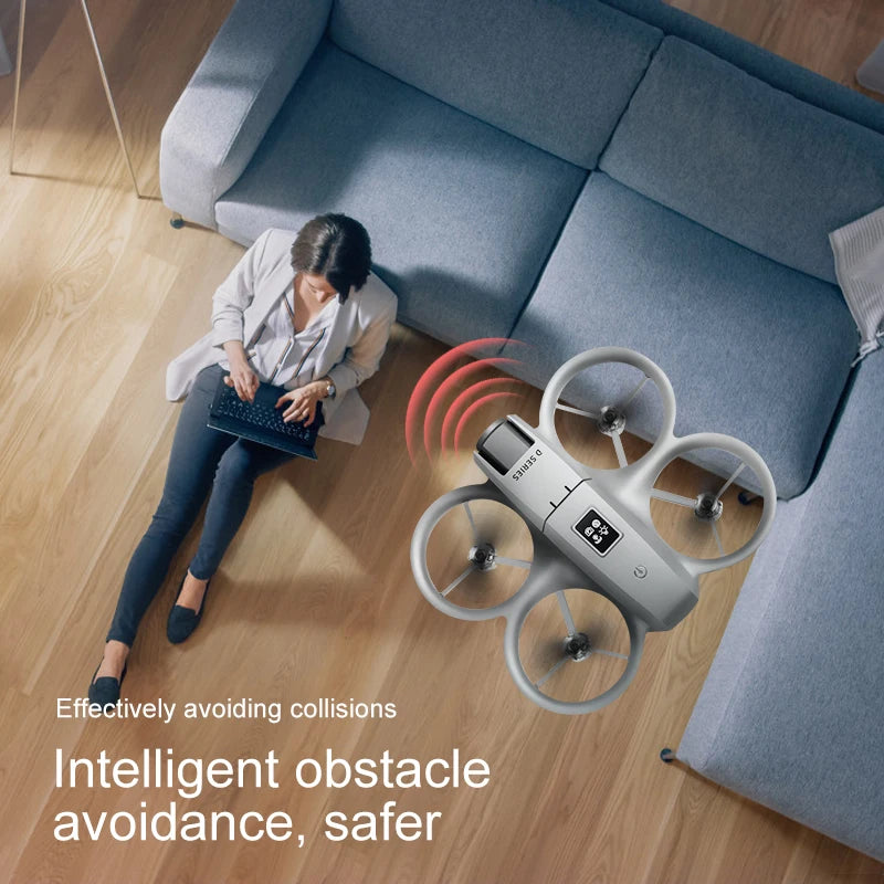 Drone With GPS Mini Optical Flow Obstacles Avoidance 8K Dual Camera 180°