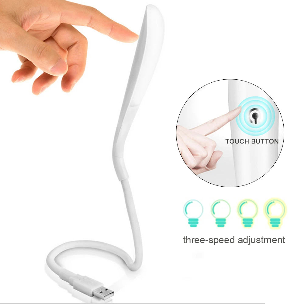 Mini Portable USB LED Light Touch Sensor Lights