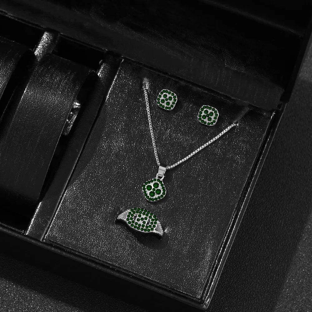 1PC Luxury Cube Jewelry Set,