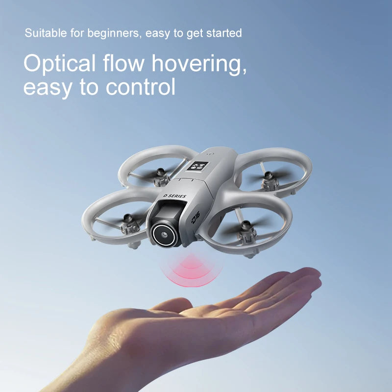 Drone With GPS Mini Optical Flow Obstacles Avoidance 8K Dual Camera 180°