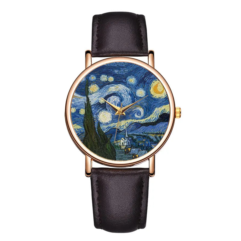 Creative Painting Design Women's Watches
