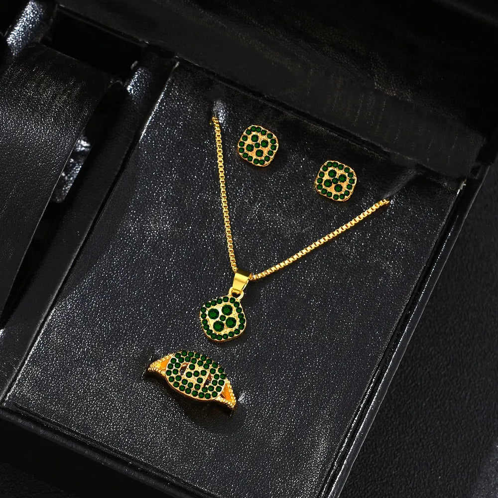 1PC Luxury Cube Jewelry Set,