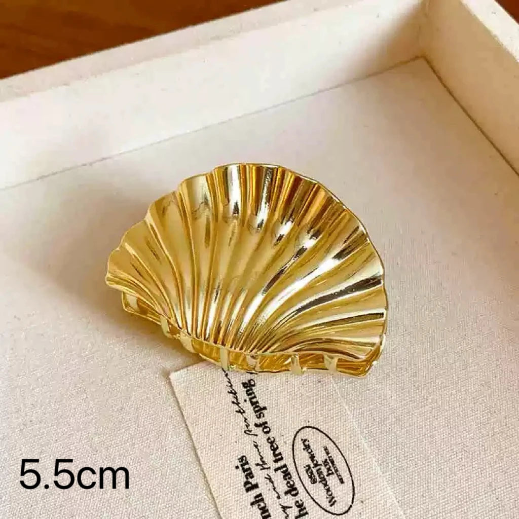 1Pcs Sliver Heart Hair Claw Clips