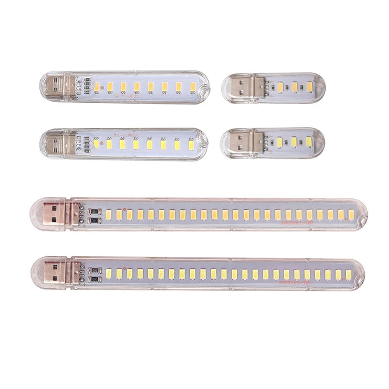 Mini USB Book Lights Portable USB LED Lamps DC 5V Ultra Bright Reading Lamp For Power Bank Camping PC Laptops USB Night Lights