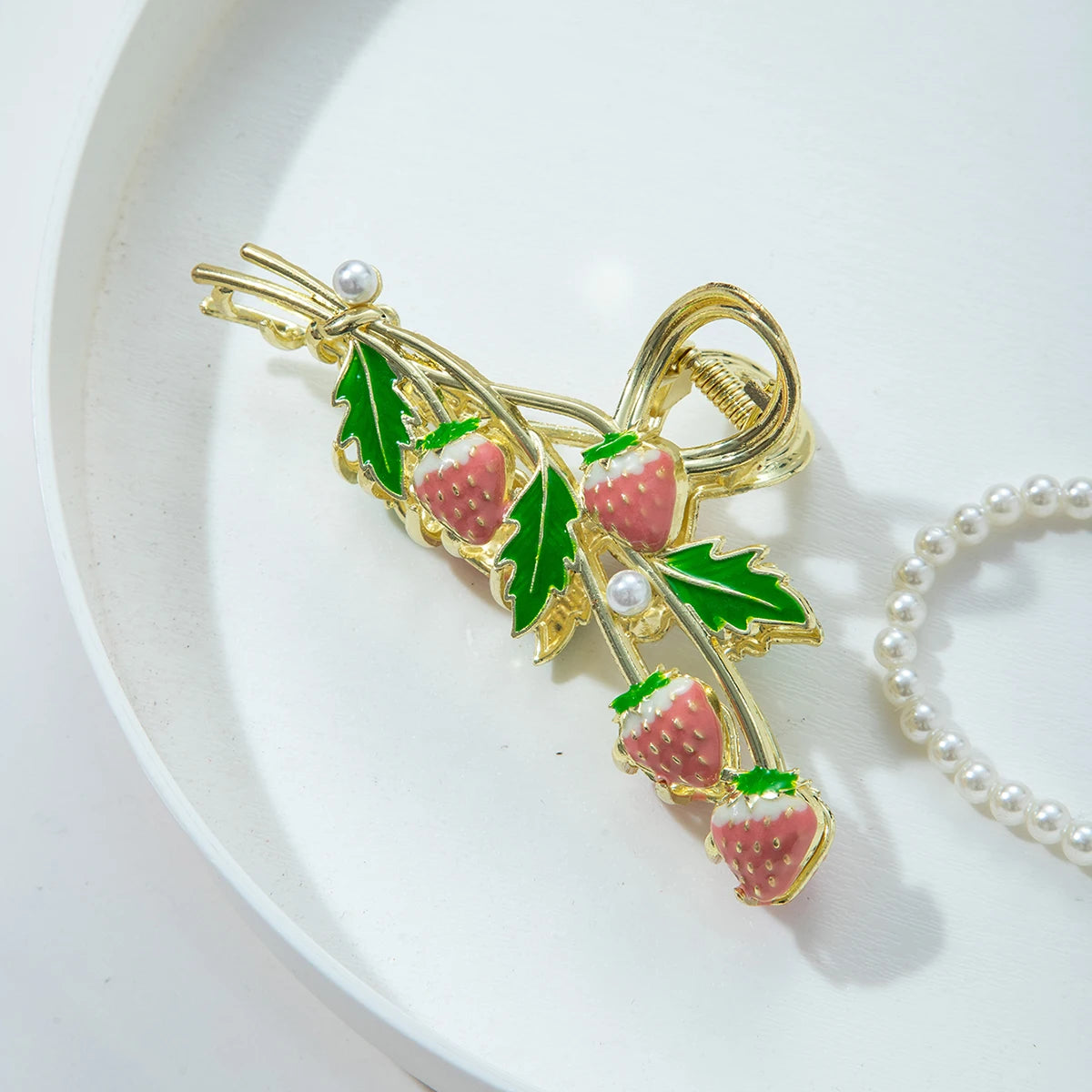 Cute Metal Hair Clip Strong Non Slip Hold Hair