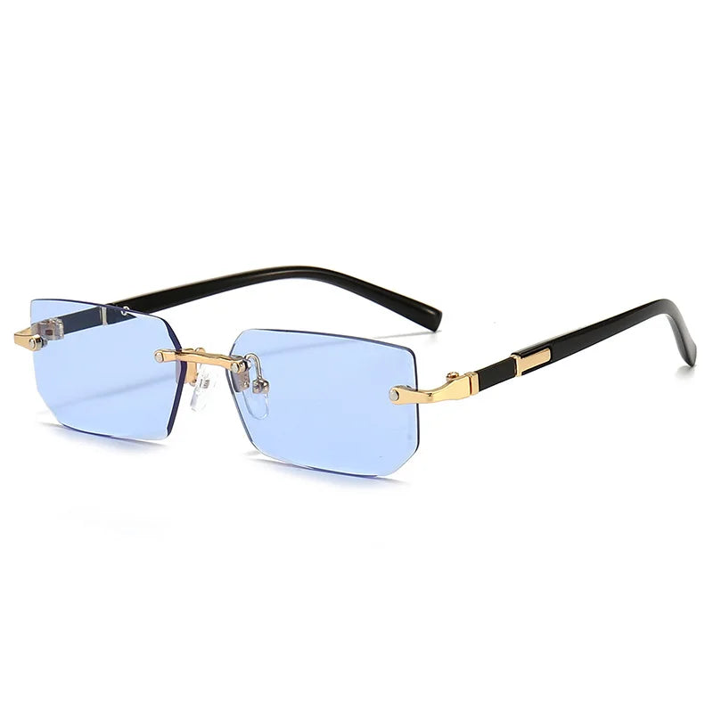 Sunglasses Rectangle Fashion Popular Women Men