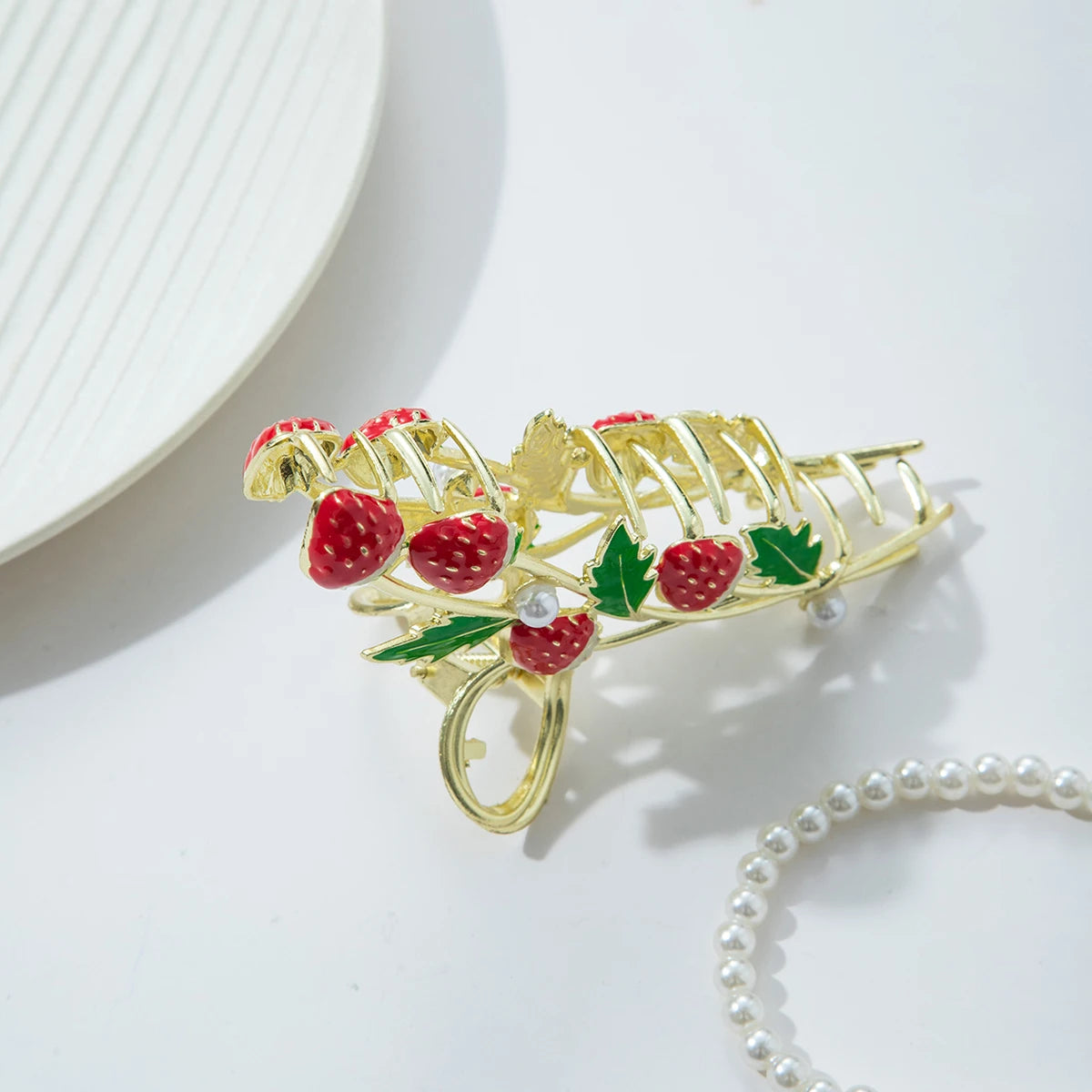 Cute Metal Hair Clip Strong Non Slip Hold Hair