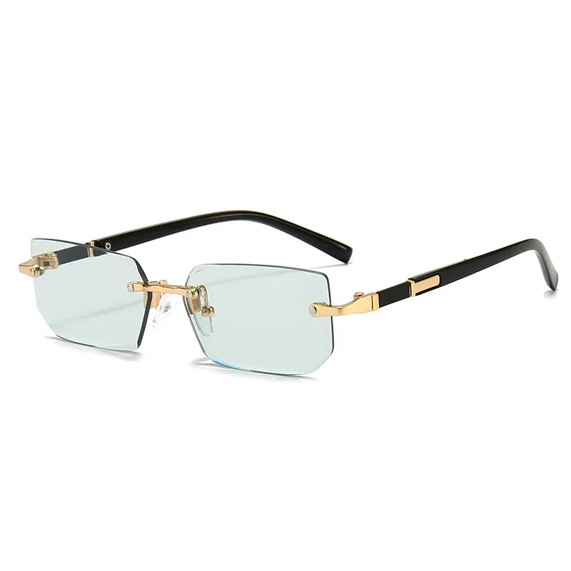 Sunglasses Rectangle Fashion Popular Women Men