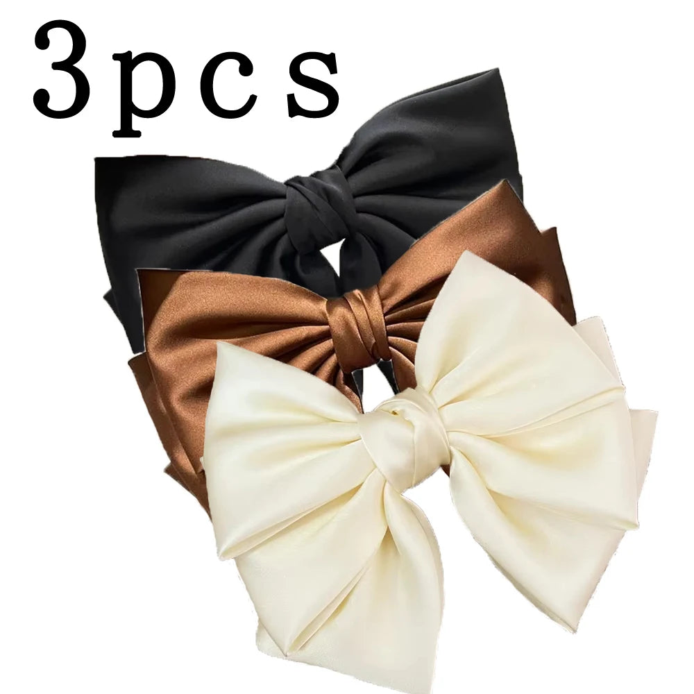 Bow Hairpin Ponytail Clip