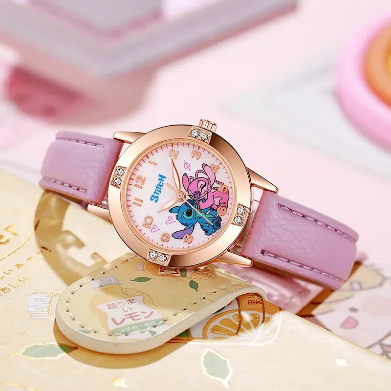 Disney Children's Watches Cute Cartoon Stitch