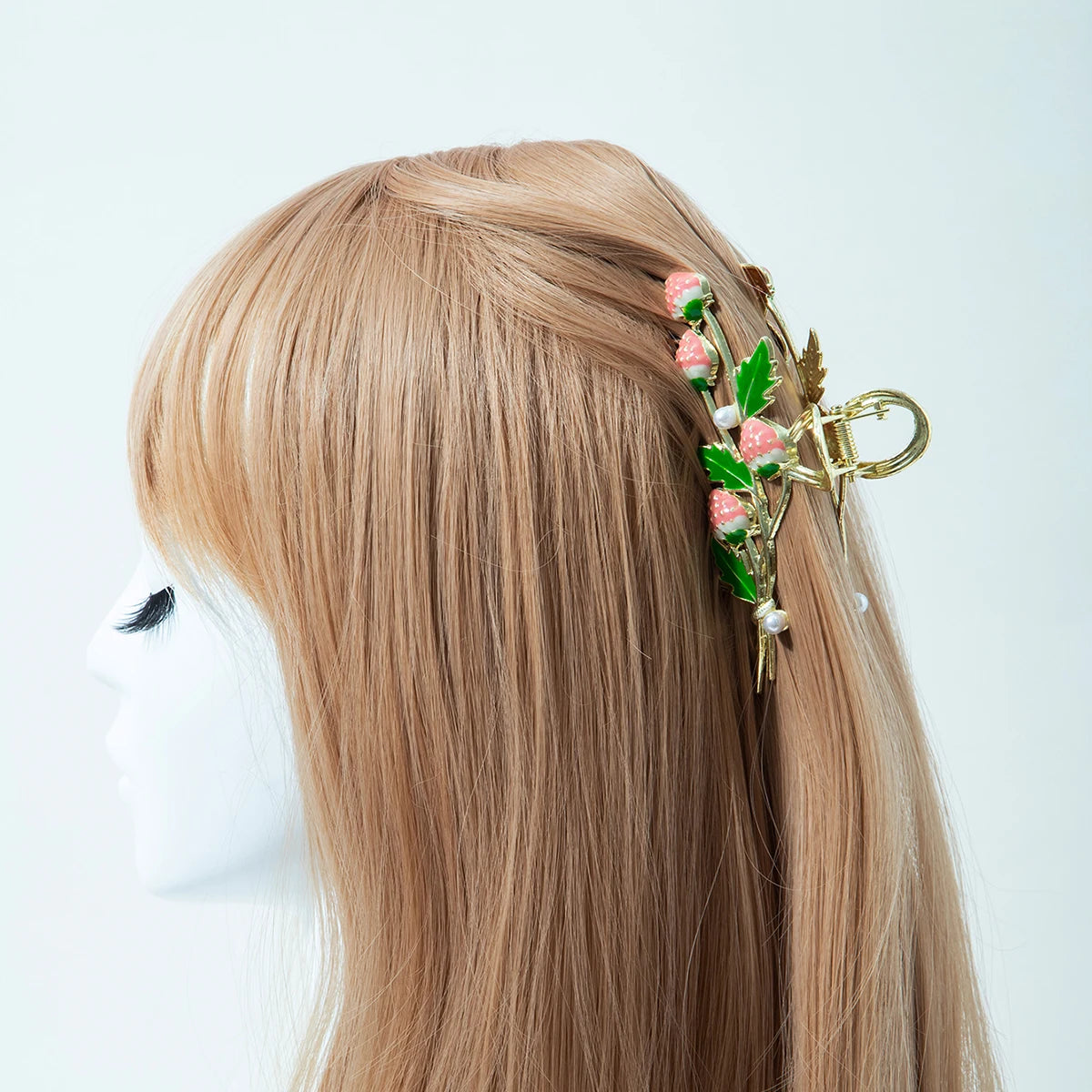 Cute Metal Hair Clip Strong Non Slip Hold Hair