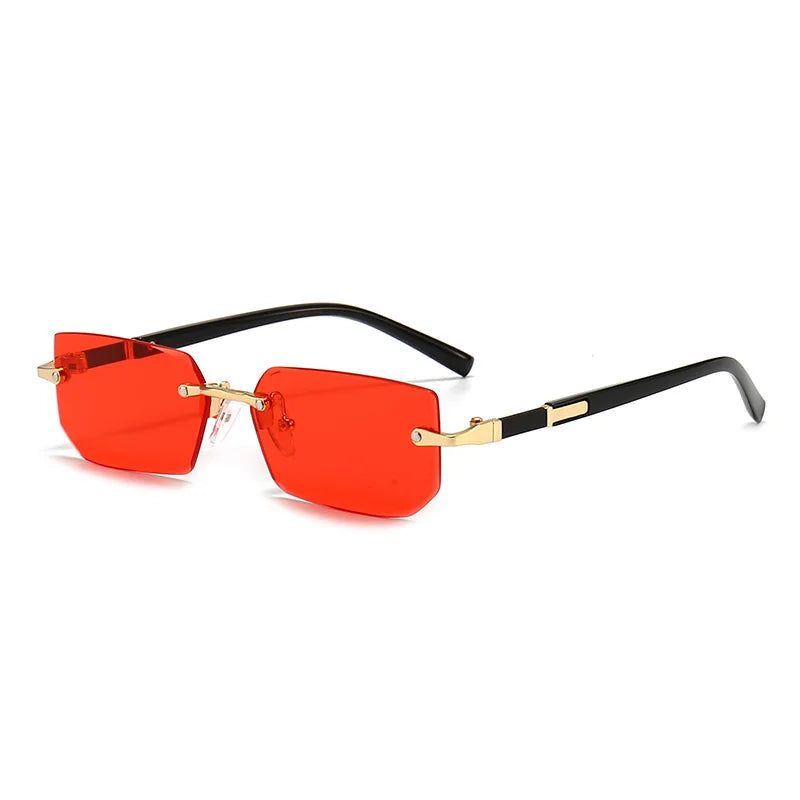 Sunglasses Rectangle Fashion Popular Women Men