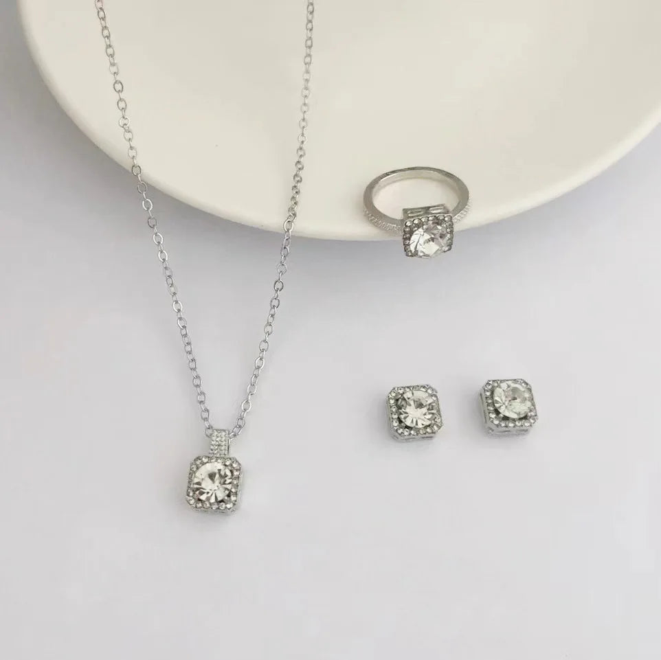 1PC Luxury Cube Jewelry Set,