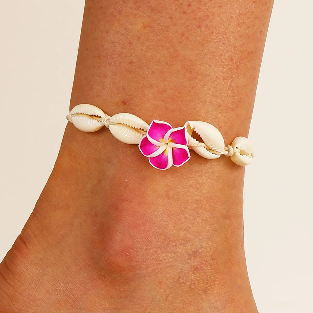 Shell Rope Chain Anklets