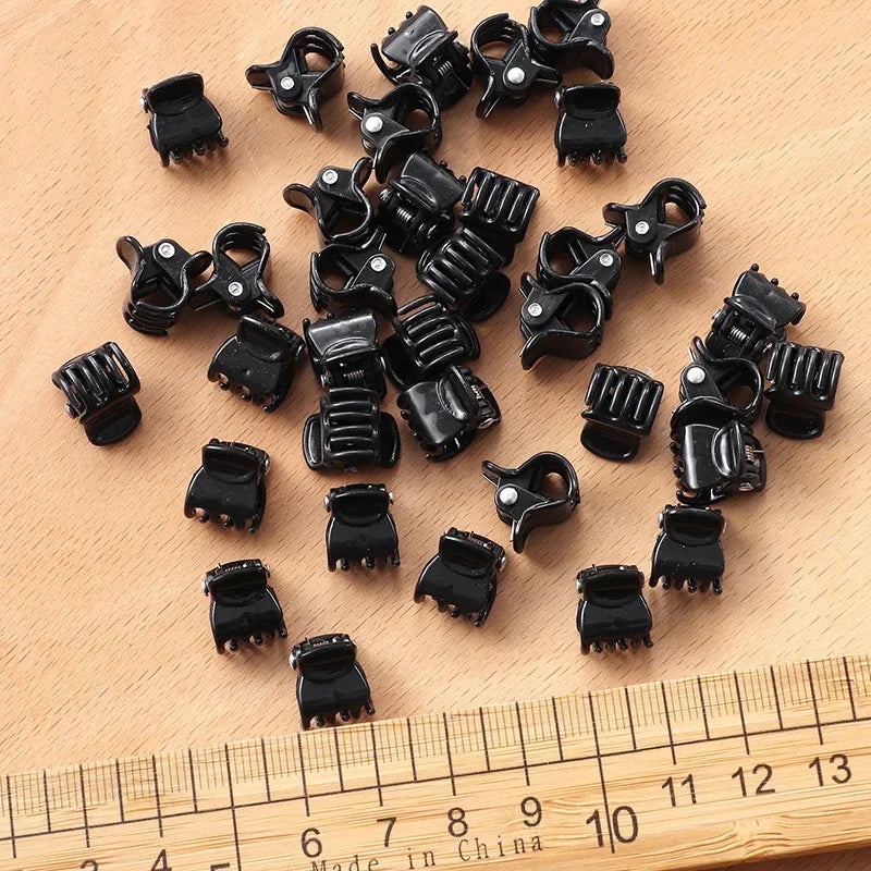 20Pcs Cute Black Hairpin Hair Clip
