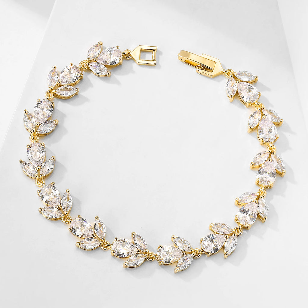 Cubic Zirconia Wedding Bracelets