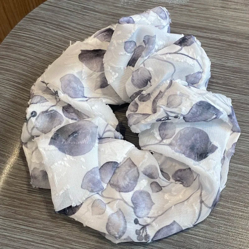 fashion silk hair scrunchies