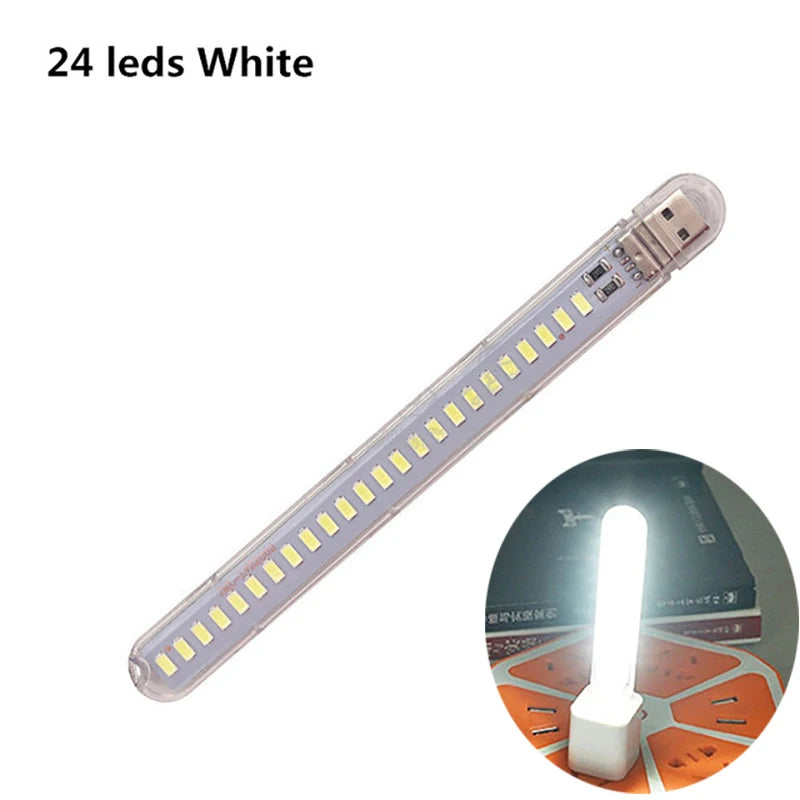 Mini USB Book Lights Portable USB LED Lamps DC 5V Ultra Bright Reading Lamp For Power Bank Camping PC Laptops USB Night Lights