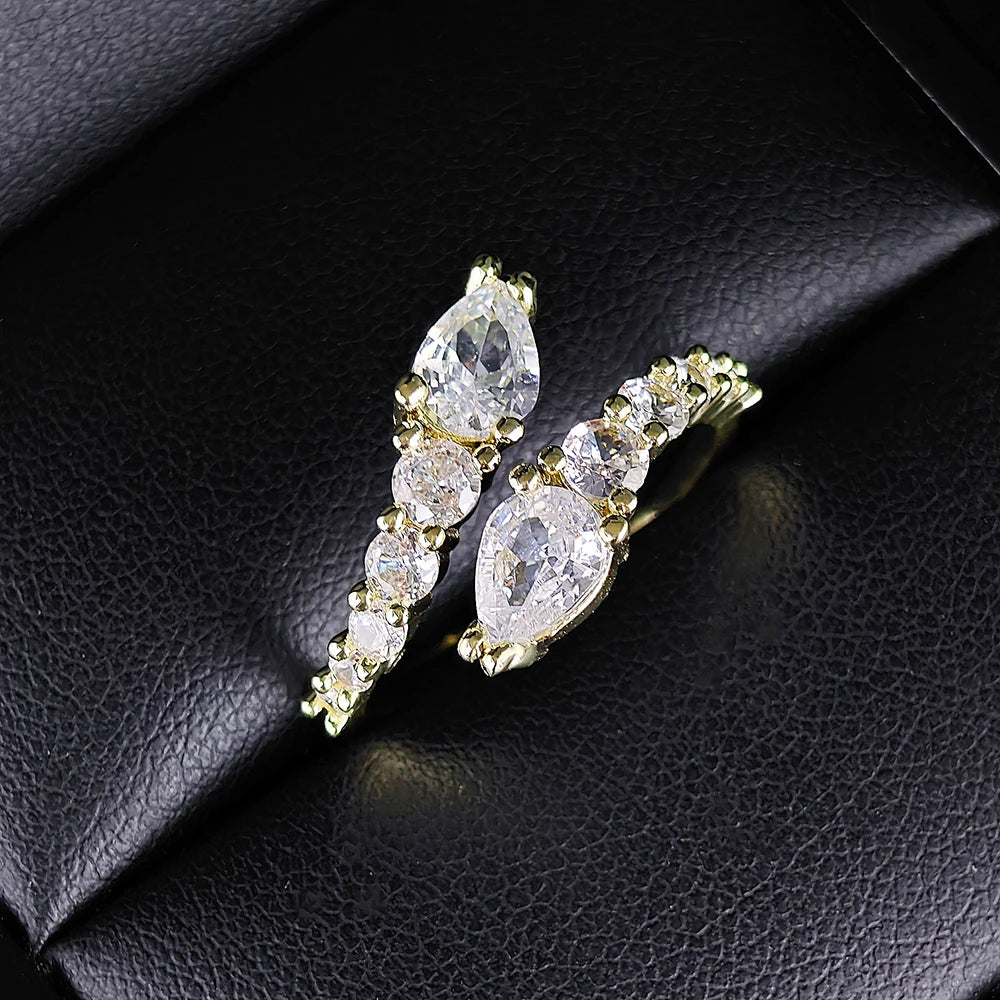 New Arrival Unique Design Silver Color Adjustable Fashion Ring