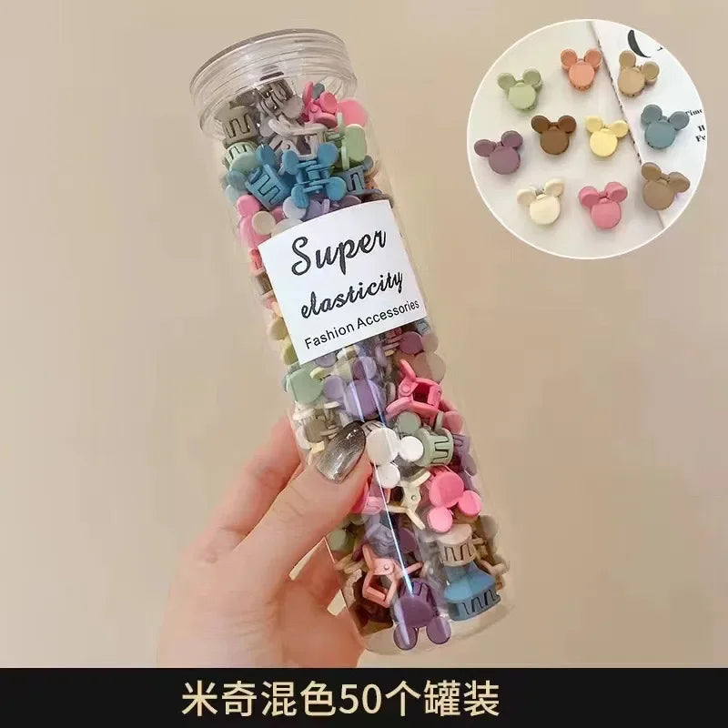 50PCS/Set  Small Size Mini Hairpin Hair Clips For Girls