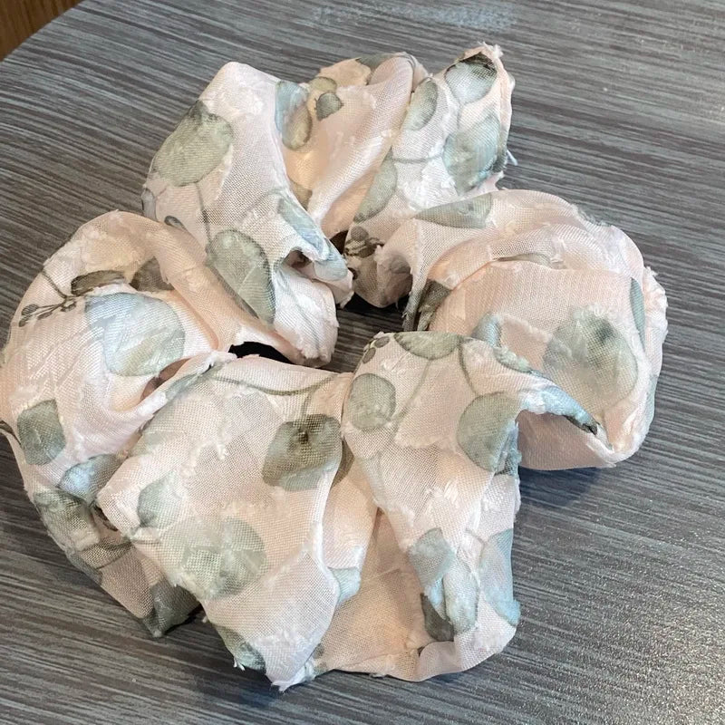 fashion silk hair scrunchies