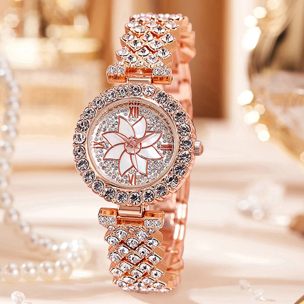Luxury Women's Watch Set Fashion Trend Classic