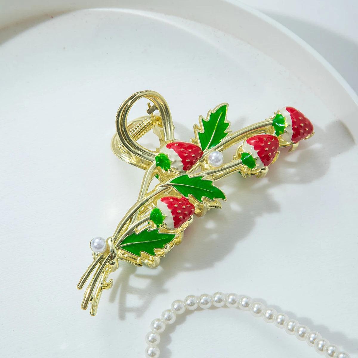Cute Metal Hair Clip Strong Non Slip Hold Hair