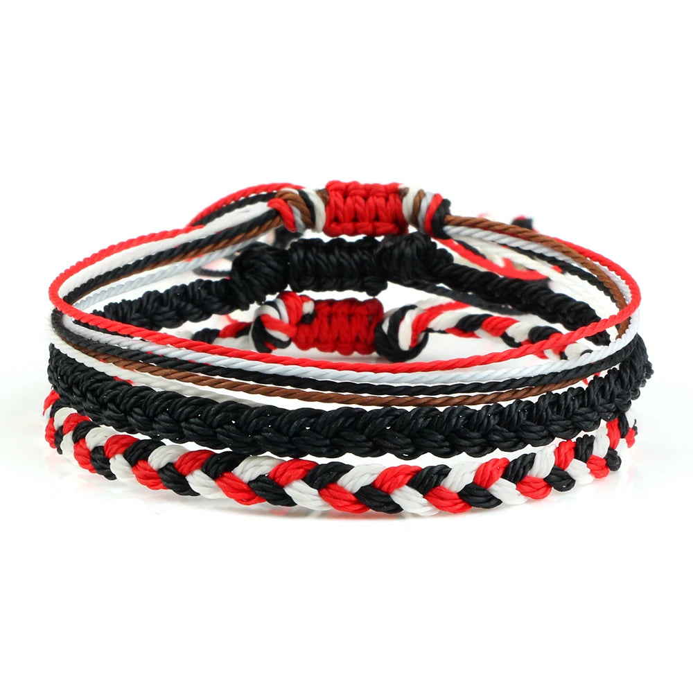 3Pcs/set Multi Color Tibetan Buddhist Bracelet