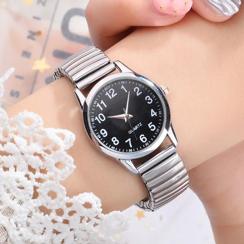 1/2PCS Fashion Couple Watches Simple Arabic