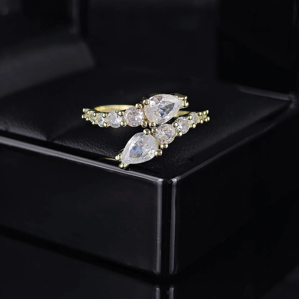 New Arrival Unique Design Silver Color Adjustable Fashion Ring