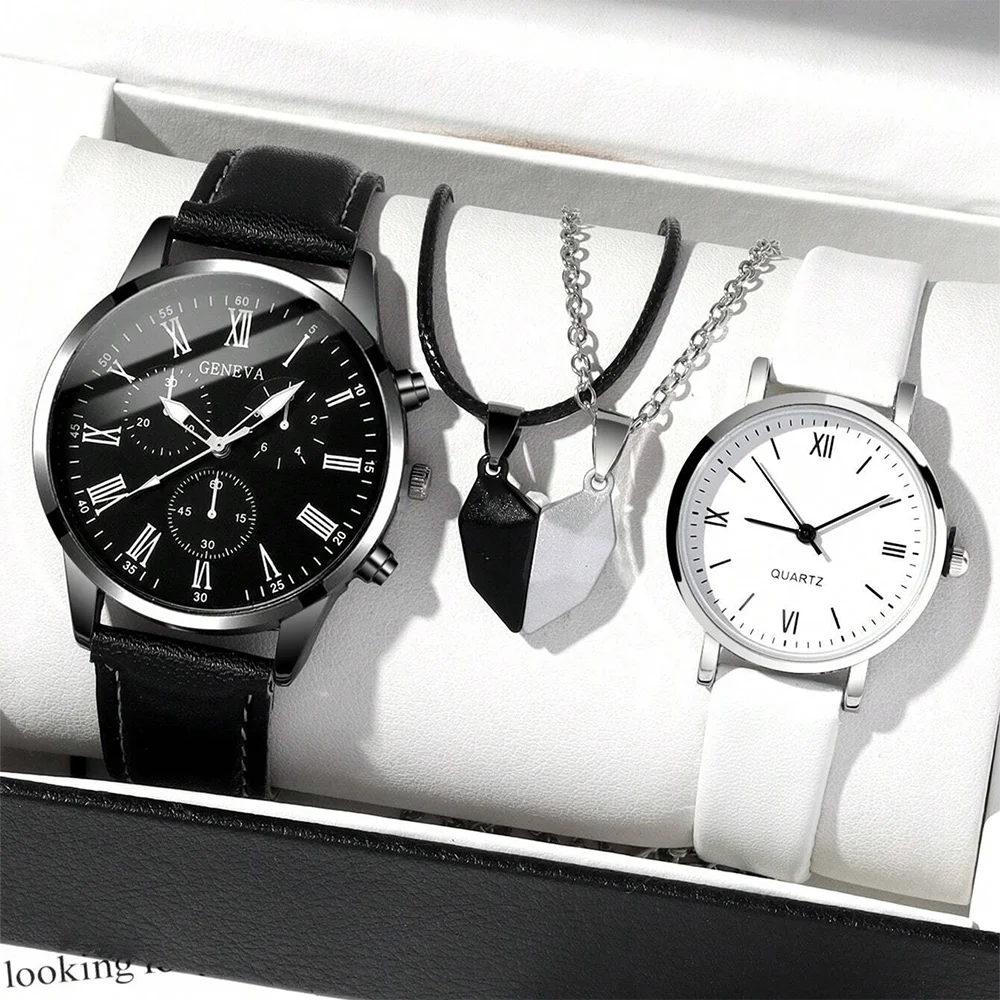 2PCS Set  Fashion  Watches