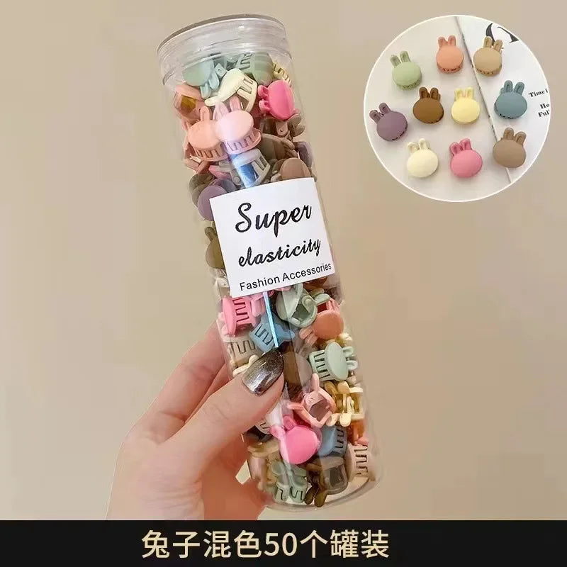 50PCS/Set  Small Size Mini Hairpin Hair Clips For Girls