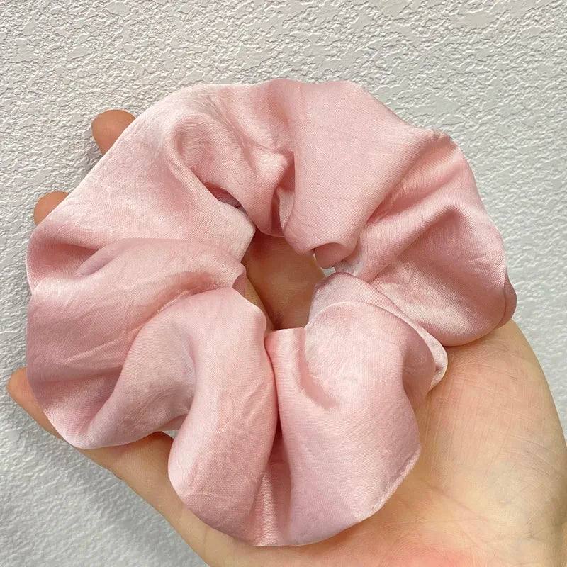 fashion silk hair scrunchies