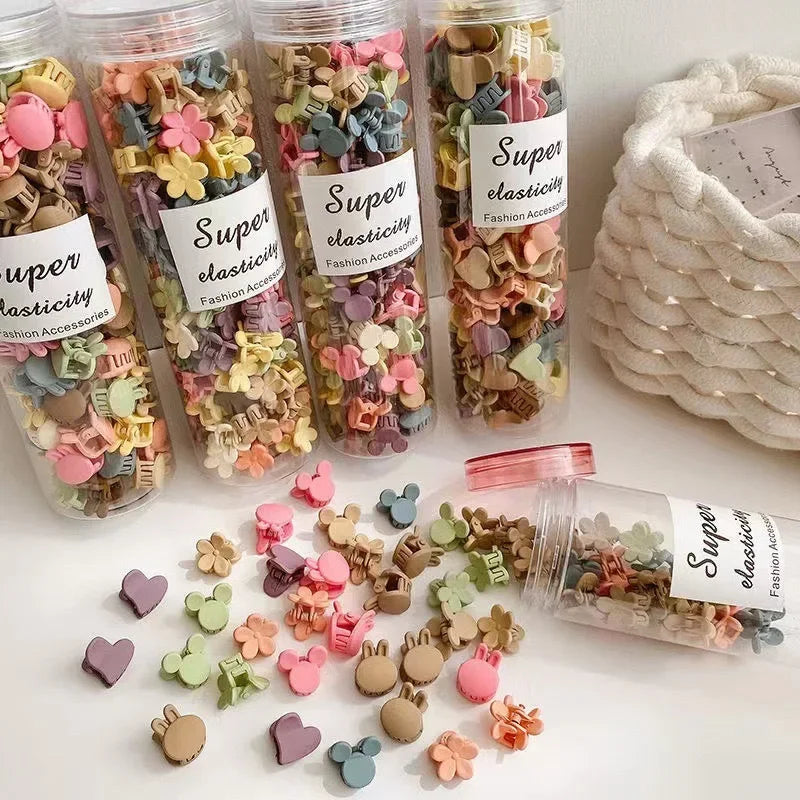 50PCS/Set  Small Size Mini Hairpin Hair Clips For Girls