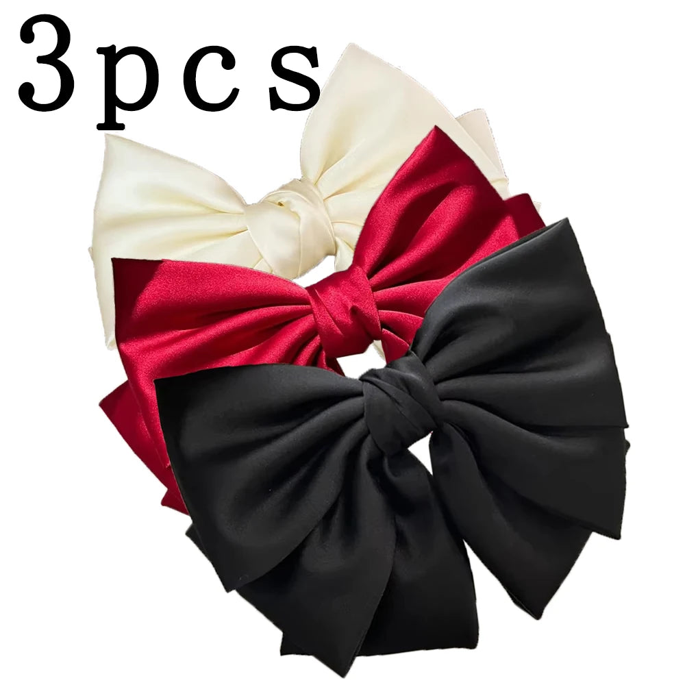 Bow Hairpin Ponytail Clip