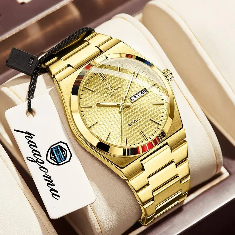 Luxury Men Wristwatch Waterproof