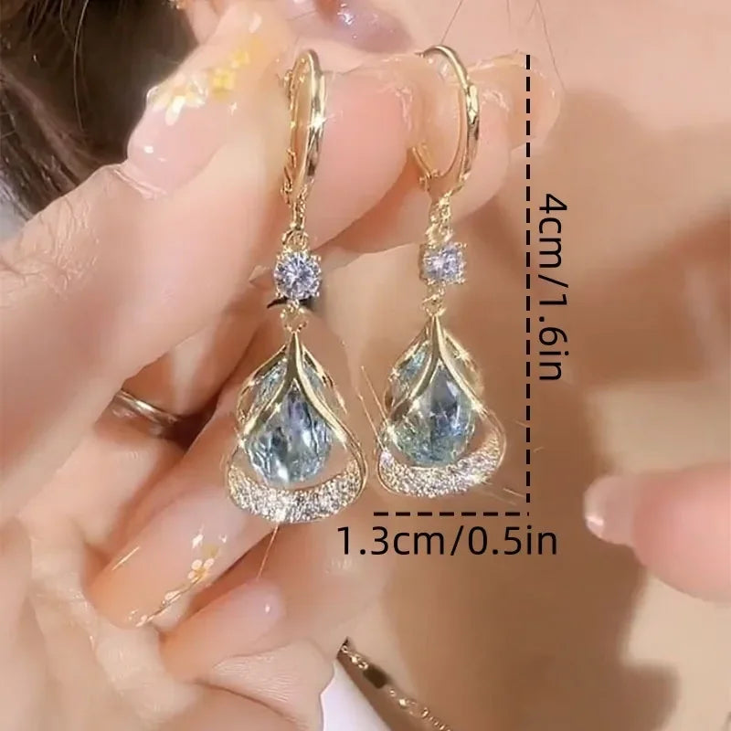 Fashion Elegant Slimming Magnetic Weight Loss Earrings for Women
