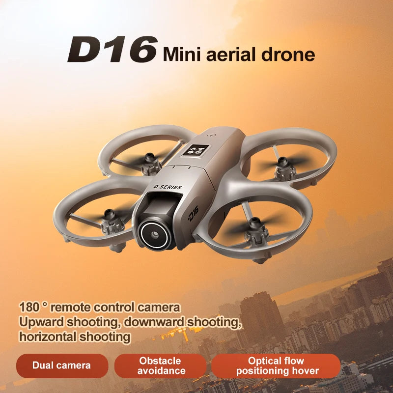 Drone With GPS Mini Optical Flow Obstacles Avoidance 8K Dual Camera 180°