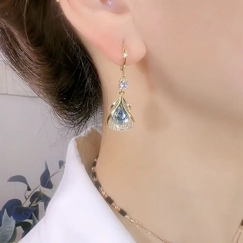 Fashion Elegant Slimming Magnetic Weight Loss Earrings for Women