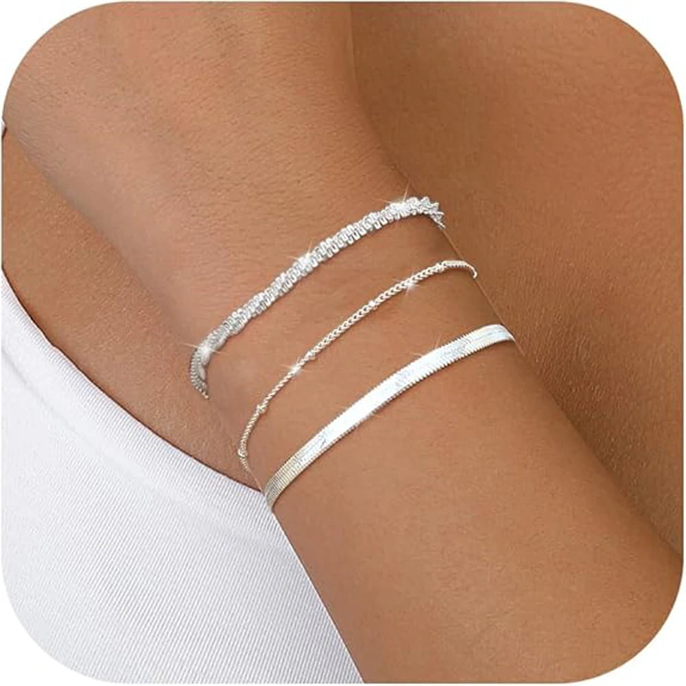 Sterling Silver Bracelets for Women
